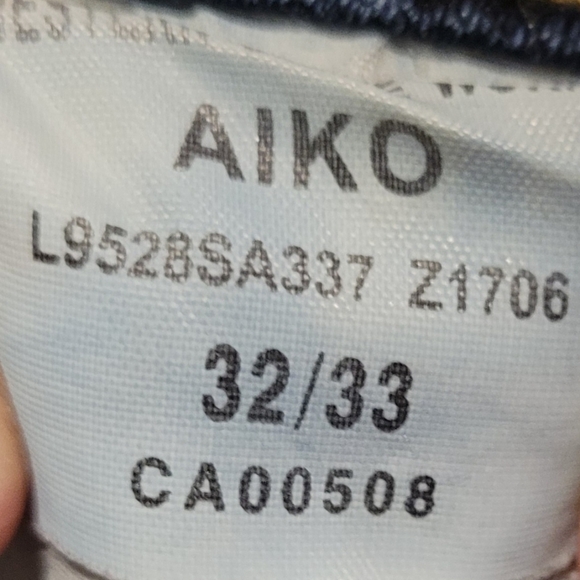 Silver "Aiko" jeans Size 32 Boot Cut - Picture 3 of 3